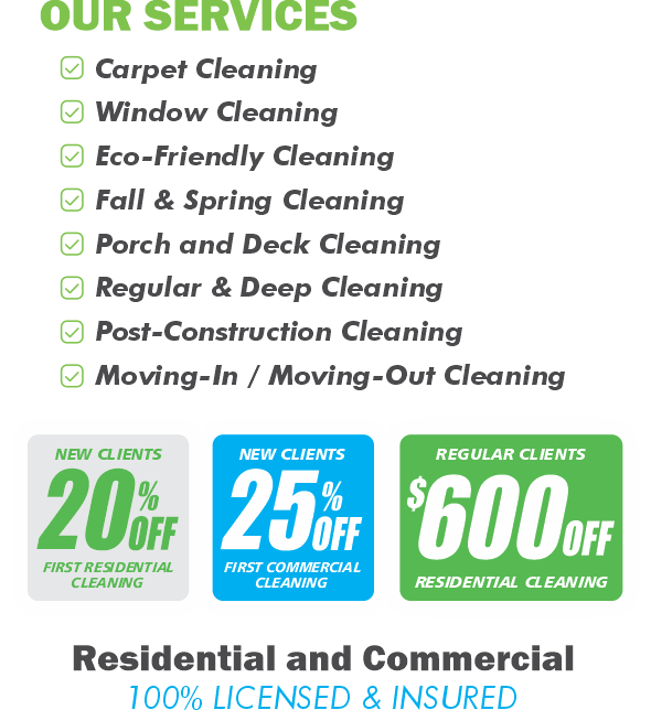 services cleaning